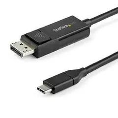 【新品・2営業日で発送】STARTECH.COM USB-C - DP 1.4 ケーブル 2m 4K／60Hz(CDP2DP2MBD)