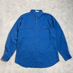 90s patagonia パタゴニア "DUAL SPUN" プレーンシャツ 古着