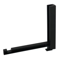 【人気商品】川喜金物 narrow style ルームハンガーブラケット ブラック 1組2本入