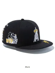 NEW ERA 59FIFTY ニューエラ キャップ 大谷 翔平 グッズ MVP ホームラン王 記念 キャップ ロサンゼルス・エンゼルス Shohei Ohtani MVP  2023 サイン 帽子 ベースボールキャップ 14339795 14339796