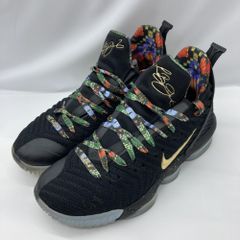 【中古】Nike Lebron 16 Watch The Throne ナイキ レブロン 16 ウォッチ ザ スローン CI1518-001 26.5cm ブラック[19]