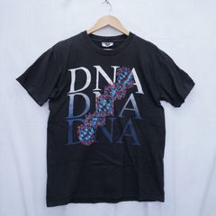 90s DNA USA製 ブラック 黒 アート プリント Tシャツ tee - メルカリ