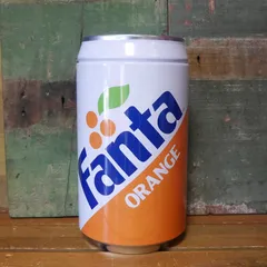 ファンタ カン型 コインバンク FANTA 貯金箱 ティンバンク
