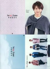【中古】クリアファイル(男性アイドル) 佐藤勝利 オリジナル ミニクリアファイル2枚セット 「CD PAGES」 Sexy Zone Live Tour 2019 PAGES会場購入特典