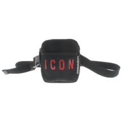 DSQUARED2 (ディースクエアード) ICON ミニショルダーバッグ ブラックのサムネイル