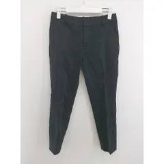 ◇ IENA イエナ センタープレス クロップド パンツ サイズ34 ブラック レディース  【中古】 【1204270002552】