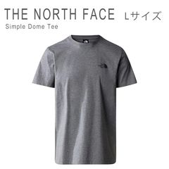 訳あり 新品未使用 ノースフェイス 半袖 Tシャツ メンズ ワンポイント ロゴT シンプルドームティー ザ・ノースフェイス THE NORTHFACE MENS SIMPLE DOME TEE NF0A87NG グレー Lサイズ [250307-02]
