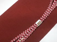 【一輝堂】【着物】和装小物 帯締め帯揚げセット 角組 ちりめん 25w06-7315