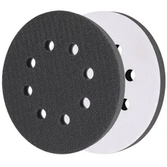 【新着商品】研磨パッド 127mm 8穴 丸型、2枚バフィングパッドグラインダー用テープ式 STEBRUAM 研磨パッド、車磨き用ヘッドライトの磨き仕上に使用 (研磨パッド)