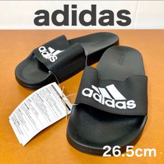 新品未使用 アディダス adidas アディレッタ 26.5cm シャワーサンダル ブラック 黒 スポーツサンダル 夏 海 プール