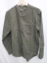 ◇ Θ URBAN RESEARCH アーバンリサーチ コーデュロイ 長袖 シャツ サイズ38 グリーン レディース P  【1409250014109】