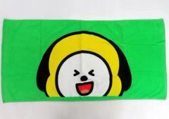 [중고] 잡화 CHIMMY (지민) 목욕 타올 [BT21 카페 (2018)]