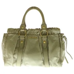 ◆ 美品 ◆ miumiu ミュウミュウ ハンドバッグ ヴィッテロリュクス 黒 ミュウミュウ ヴィッテロラックス2wayショルダーバッグ