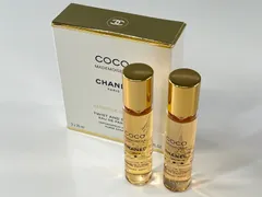★美品 未使用品 残量満タン CHANEL COCO  MADEMOISELLE EAU DE PARFUM シャネル ココ マドモアゼル オードパルファム リフィル 20ml×2 香水 箱付き