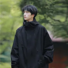 種類44：M/H：681-グレーレギュラー   メンズ ファッション 服 男性用 オシャレ シンプル 大人 かっこいい 大きいサイズ ストリート 紳士服 黒 ジャケット 春秋 防水 ワーク ジャケット ガウン 感