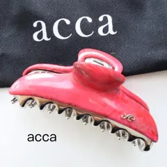 ☆新品未開封☆ acca バービークリップMサイズ　ピンクブラック(PKBK) バービー クリップ （カチューシャ・カチューム・その他）｜ACCA