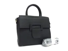 ■新品■未使用■ BARCOS バルコス レザー 2WAY クロスボディ ショルダー ハンドバッグ 斜め掛け レディース ブラック系 FL0757