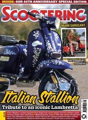 SCOOTERING モッズ　vespa ベスパ　lambretta ランブレッタ　スクーター　鉄スクーター