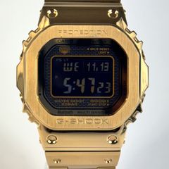 カシオ　CASIO　ジーショック　G-SHOCK　GMW-B5000GD-9JF　フルメタル　電波ソーラー　Bluetooth　スクエア　デジタル