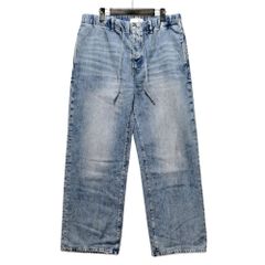ZARA ザラ 加工 イージー デニムパンツ ライトブルー サイズ XL 正規品 / 50795