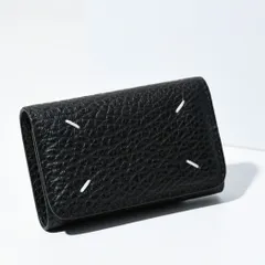 MAISON MARGIELA メゾン マルジェラ キーケース SA3UA0001 P4455 ユニセックス 4ステッチ キーリング付 キーケース 6連 キーホルダー レザー