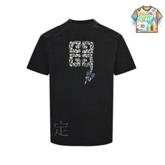 【今日特価】GIVENCHY 25ss プレートドプリント T シャツ-3