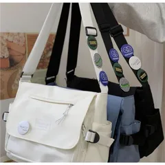 ショルダーバッグ 学生 大きめ a4 カップル  帆布 斜めがけ おしゃれ  男性 女性かばん スポーツ 旅行 通学 通勤 大容量　防水