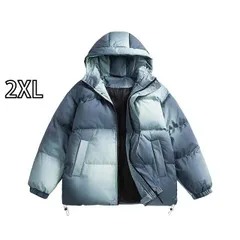 [2XL]春 コーデ メンズ 用 服 シンプル ファッション オシャレ 大人 かっこいい 紳士服 フード付き タイダイ柄 グラデーション コットン ジャケット タイダイ カジュアル 通勤スタイル ね着コーデ ゆったりシルエット 軽アウター