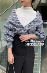 one after another NICE CLAUP 肌見せシャツセット