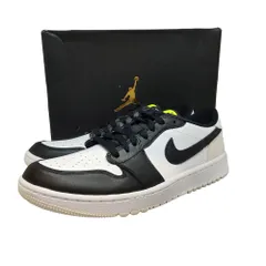NIKE Air Jordan 1 Low Golf Phantom/Volt スニーカー DD9315-108 27 ブラック