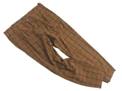 BEAUTY & YOUTH ビューティ&ユース ユナイテッドアローズ チェック イージー パンツ sizeL/茶 ■■ メンズ