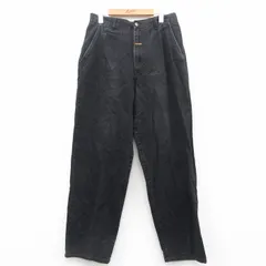 W29/古着 BOSS ジーンズ メンズ 00s コットン 黒 ブラック デニム spe 25oct18 中古 ボトムス ジーパン Gパン ロング パンツのサムネイル