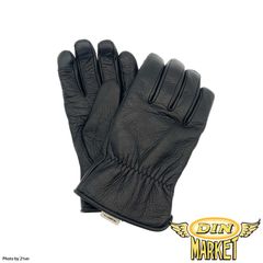 DEER SKIN GLOVE THINSULATE ブラック ウィンターグローブ
