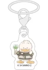 【中古】キーホルダー あひるのペックル 「めじるしチャーム サンリオキャラクターズ はぴだんぶい 05.グラフアートイラスト」