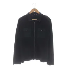 エポカ ウォモ EPOCA UOMO ジップアップジャケット 異素材切替 薄手 I48 黒 ブラック /HS ■OSのサムネイル