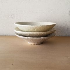 ✻平碗 三種 試作品 処分 セット　器 茶碗 碗 作家