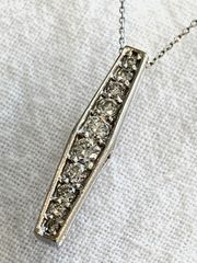 ※◎10Pダイヤモンドネックレストップ