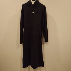 Lee フード付きロングパーカー