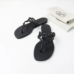 【超美品】HERMESエルメス シェーヌダンクルラバーサンダル 楽天市場】【未使用品】【靴】HERMES エルメス シェーヌダンクル