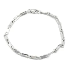 カルティエ CARTIER ブレスレット フィガロブレスレット 腕回16.5㎝ K18WG（ホワイトゴールド） フィガロブレスレット ユニセックス Used Aのサムネイル