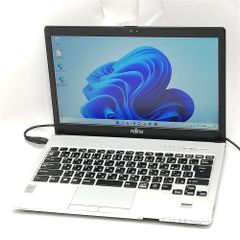激安 初心者向 Wi-Fi有 富士通 ノートパソコン 中古良品 S935/K Core i5 DVDマルチ 無線LAN Bluetooth カメラ Windows11 Office済 即使用可