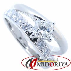 Pt900。リング、指輪。ルビー、ダイヤモンド。10.5号。中古です。 ルビー0.37ct ダイヤモンド0.26ct 10.5号 リング 指輪 Pt900