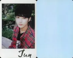 【中古】コレクションカード(男性) Seventeen/JUN(ジュン)/バストアップ・衣装赤・黒・左向き/4th Mini Album「Al1 ver1.Alone[01]」特典フォトカード