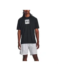 【送料無料】 アンダーアーマー メンズ Tシャツ トップス Men's UA Tech Logo Graphic Performance T-Shirt Black / Halo Gry