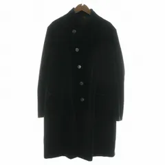 ARMANI COLLEZIONI ベロア W-ZIP スタンドカラー コート