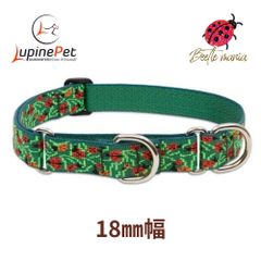 ハーフチョークカラー ビートルマニア柄 18mm幅 アメリカ製 軽量 丈夫 アメリカ直輸入 LUPINE ルパインのサムネイル