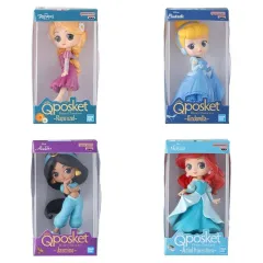 【中古】トレーディングフィギュア 全4種セット 「Disney Q posket ミニチュアコレクション」