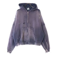 SAINT MICHAEL (セントマイケル) 25SS ZIP UP HOODIE DOUBLE FACE