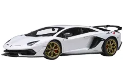 【中古】ミニカー 1/18 ランボルギーニ アヴェンタドール SVJ(パール・ホワイト) 「オートアート・コンポジットモデルシリーズ」 [79217]