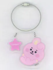 【中古】キーホルダー COOKY(ジョングク) アクリルキーリング(ベビー) 「BT21カフェ(2020)」 第6弾